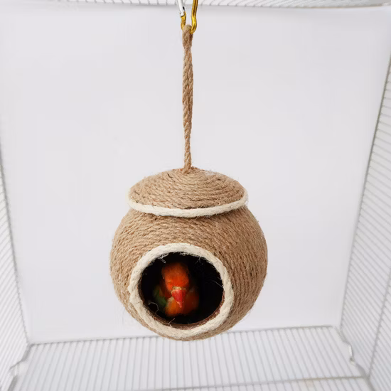 Nouveau Portable Cage à oiseaux pour animaux de compagnie tiges perroquet nid Cage